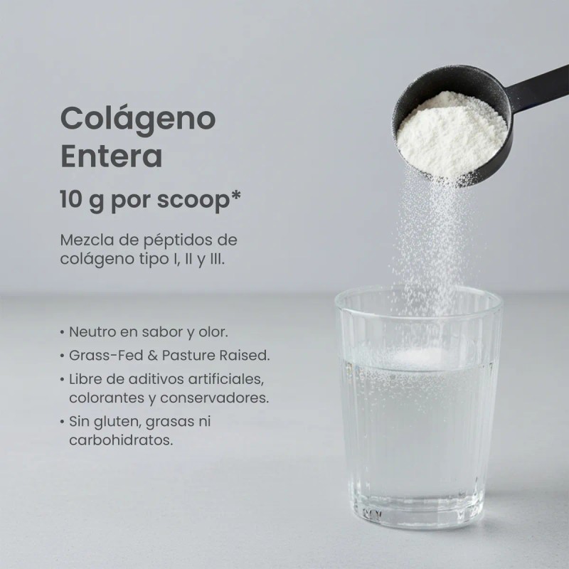Colágeno Hidrolizado Entera Pharma Sabor Polvo Porciones