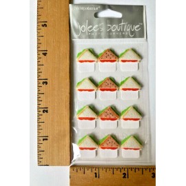 Jolee's Boutique Corner Stickers Embellishments Sandwich Express SPJA022