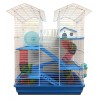 Mcage 5-Tiers Large Twin Tower Hamsters Habitat Rodent Gerbils Mouse