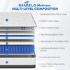 SEMIELO Full Size Mattress, 12 Inch Full Mattress in a