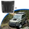 KEEPDSGN For Honda Ridgeline Carbon Air Flow Intake Bonnet Scoop