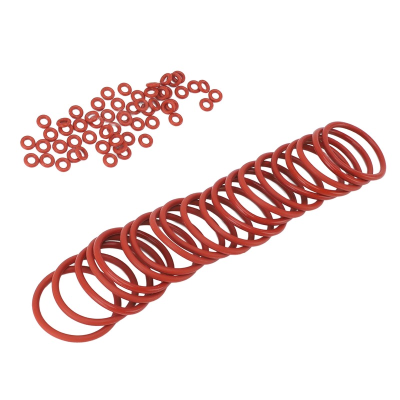 120pcs Coffee Machine O Ring High Temperature Resistance Waterproof Silicone