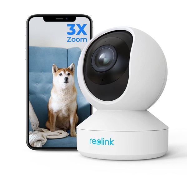 REOLINK REOLINK E1 Zoom Indoor Security Camera, 2.4/5GHz Dual Band