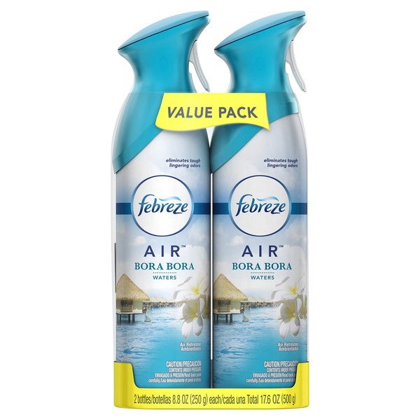 Febreze Air Freshener Bora Bora Waters (2 Count, 17.6 Oz)
