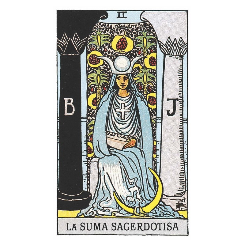 Tarot de A.E. Waite Pocket Blue Edition Spanish