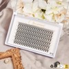 Lunamoon DIY Cluster Eyelashes, Individual Eyelashes for Eyelash Extension, DIY