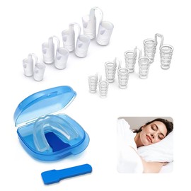 Snoring Stopper Snoring Nose Clip, Reduces Snoring and Promotes a Quiet Sleeping Environment, Reusable and Easy to Use