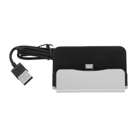 Operitacx USB -c Desktop Ladegerät Mit Schnellladefunktion Dockingstation Für Edge Note Silber Kompatibel Mit Android Tragbarer Handyhalter Für Büro Und Zuhause