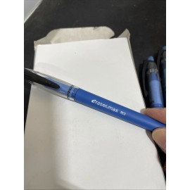 Papermate/Sanford Eraser Max 2001 Erasable Med Blue Ink Pen Pens 12 in Box - New