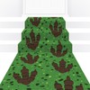 Beistle Dinosaur Tracks Floor Runner Dino Theme Party Decorations, Indoor/Outdoor