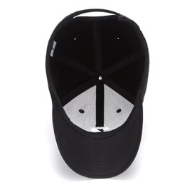 WODXCOR New York Trend Baseball Caps Fashion 100% Cotton Baseball Caps for Men and Women（Black）