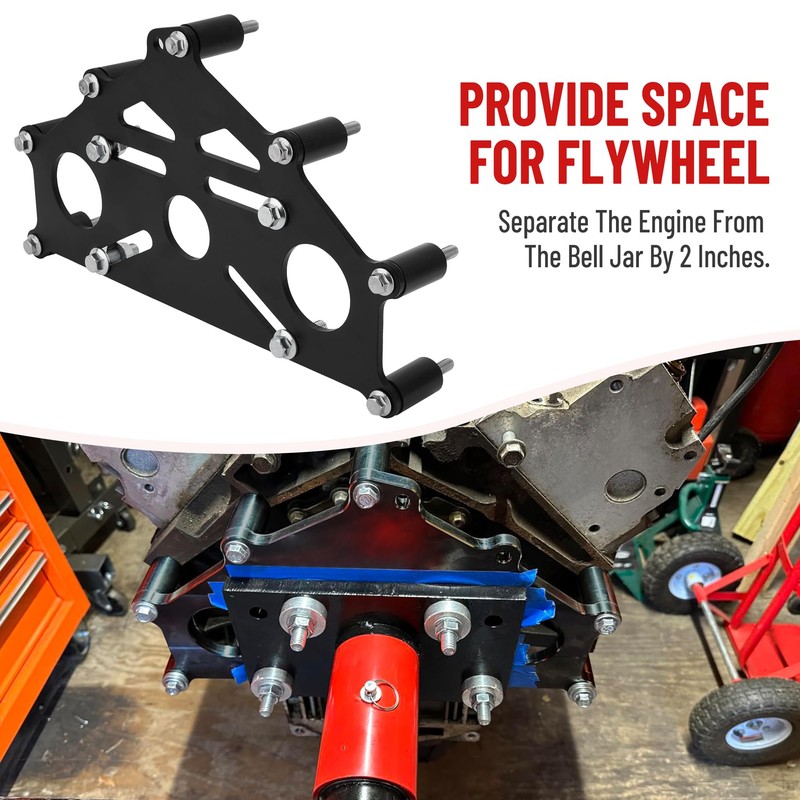Engine Stand Adapter Plate for Duramax & GM LS Engines,