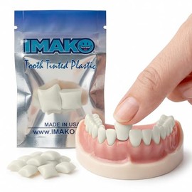 Imako Cosmetic Teeth Extras (Tooth Tinted Plastic)- Natural Color by Imako