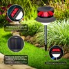 Solar Garden Lawn Stake Light, Waterproof Realistic Charcoal Fire, Solar