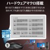 erekomu Wireless Mouse Dual Series 6 Button Hardware Macro With