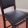 Linon Keira Pad Back Folding Bar Stool