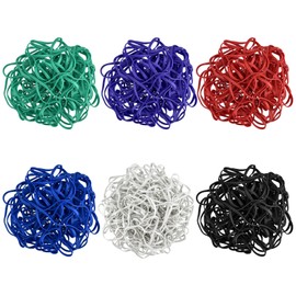 120 Pieces Large Rubber Bands Heavy Duty Large Rubber Bands Strong Elastic Bands for Office Supply, File Folders, Garbage Cans, 8 Inches (Multicolour)