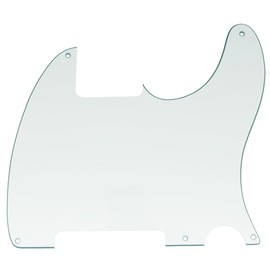 Musiclily 5 Hole Tele Pickguard Blank for Fender USA/Mexican Telecaster Esquire Guitar, 3Ply Parchment