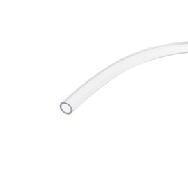 DMiotech 4.5mm ID 6.5mm OD Clear PVC Tube Flexible Transparent Hose Tubing for Water, Air, Oil, 6.56ft Length