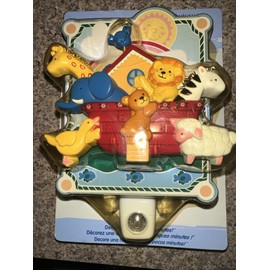 Baby’s Ark Vintage Baby’s Ark Noah Automatic Night Light Childrens Room Deco 44146 Priss Pr