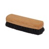 Redecker Dark Shoe Shine Brush Horsehair Oak 390616, black