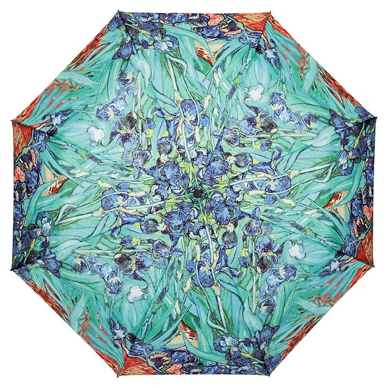 VON LILIENFELD® Folding Pocket Umbrella Automatic Lightweight auto Open Flowers