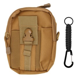 ZONADAH Outdoor Waist Bag EDC Waist Pouch Compact Bag Utility Tactical Pouch Belt Cell Phone Holder Pack for Workout Travel Hiking Camping Outdoor