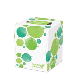 Seventh Generation Facial Tissue Cube, 2-ply, 1 box, 85 tissues