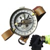 Watch Band Compass,Portable Survival Watch Watchband Compass | Glow-in-The-Dark Wrist
