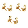 6 Pcs String Tuning Pegs 3L3R High Strength Metal Machine