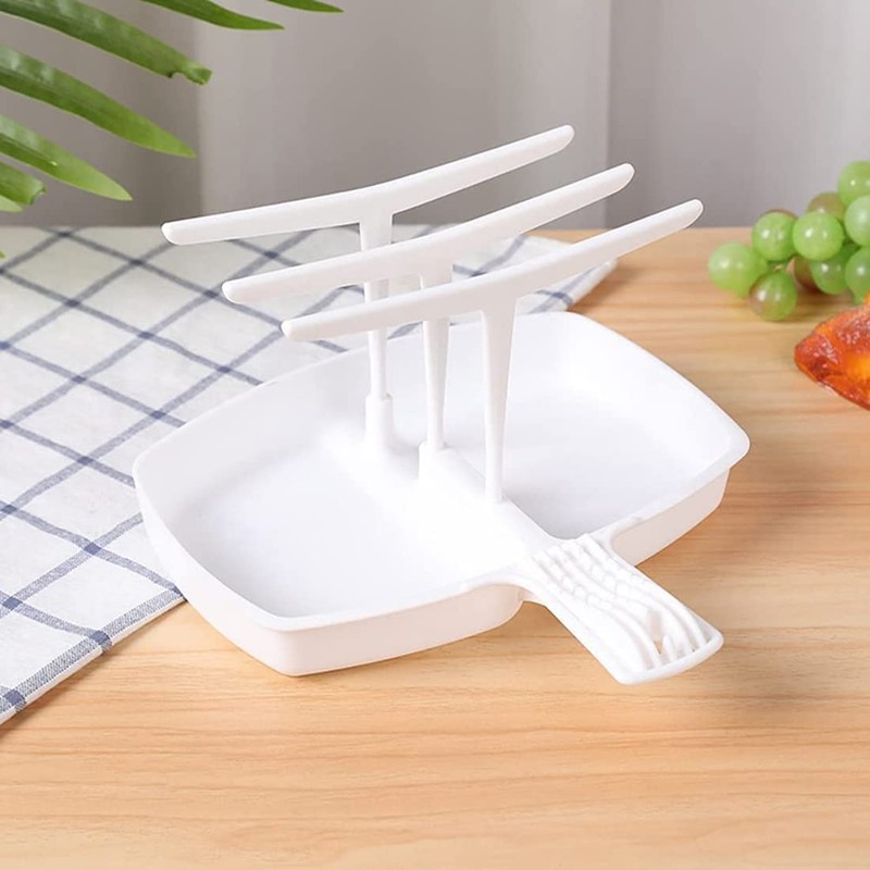 Petersty Bacon Rack Microwave Bacon Hanger Cookware Tray Bacon Cookware