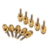 20 Pcs Air Conditioning Valve Core Aluminum Alloy Copper Automotive