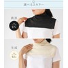 Kinuya SO7223 100% Silk Neck Cover, UV Protection, Turtleneck Style