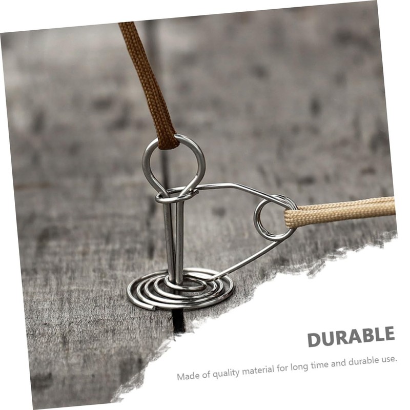 BESPORTBLE Stake Strong Tent Ground Pegs Camping Gadgets Fishbone Fixing