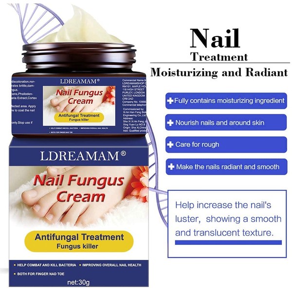 Nail Repair Cream,Fungal Nail Treatment Cream,Fungus Nail Care,Nail Fungus Treatment for Nail Growth and Nail Repair…