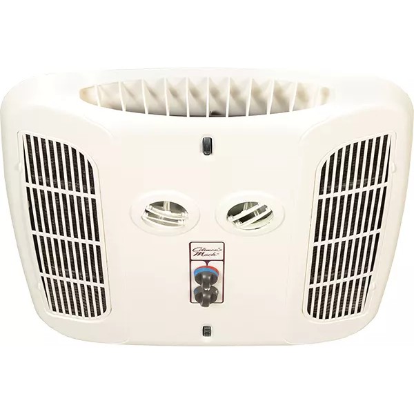 Coleman Mach 9430D7153 Air Conditioner Deluxe Chillgrille White