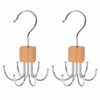 360° Rotating Belt Hanger for Closet Storage – Multi-Use Organizer