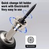 10pcs Magnetic Drywall Screwdriver Bits Set, PH2 Hexagonal Handle, 25mm