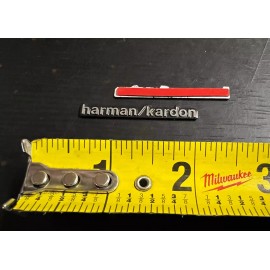 Unbranded 2 x Emblem Speaker Badge Decal Replacement fits Harman Kardon Speakers