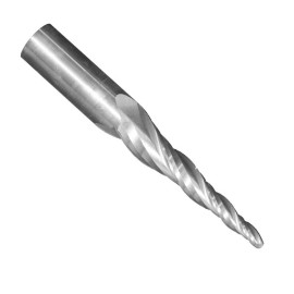 STAR USA 5/64" Tip x 1-1/2" LOC - (2°) Per Side HSS Tapered Ball End Mill - USA