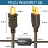 GOSYSONG Printer Cable 150ft, USB 2.0 USB A to B