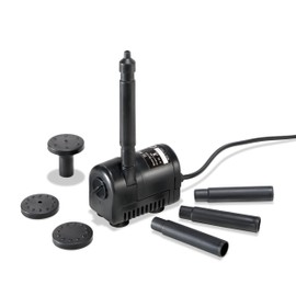 esotec RIMINI 160/230 Solar Replacement Pump, 6-9V/DC Pond Pump, Sprinkler Set, Universal Single Pump, Replacement Part, Accessory Pump, Expansion Pump, IP68 101750