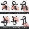 HCT STYLE Hand Exerciser Adjustable 5-60kg - Grip Trainer/Hand Gripper