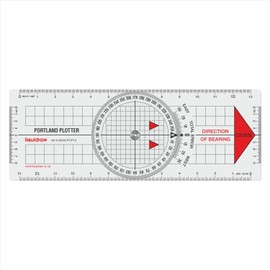 Liquidraw Portland Course Plotter Navigation Divider Marine Nautical Protractor