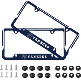 OEM 2PCS License Plate Frames Holder with Screw for Car Tag Frame