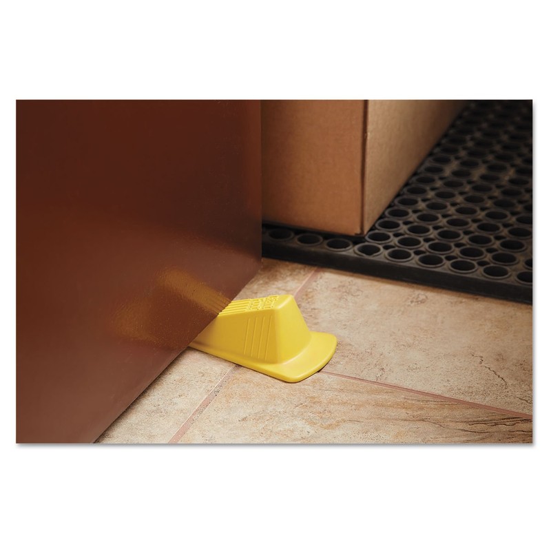 Master Caster 00966 Giant Foot Doorstop, No-Slip Rubber Wedge, 3-1/2w