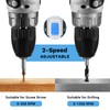 DEKO PRO Cordless Drill 20V Electric Power Tool Set for