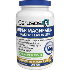 Caruso’s Natural Health Caruso's Super Magnesium Powder (Lemon Lime) 250g