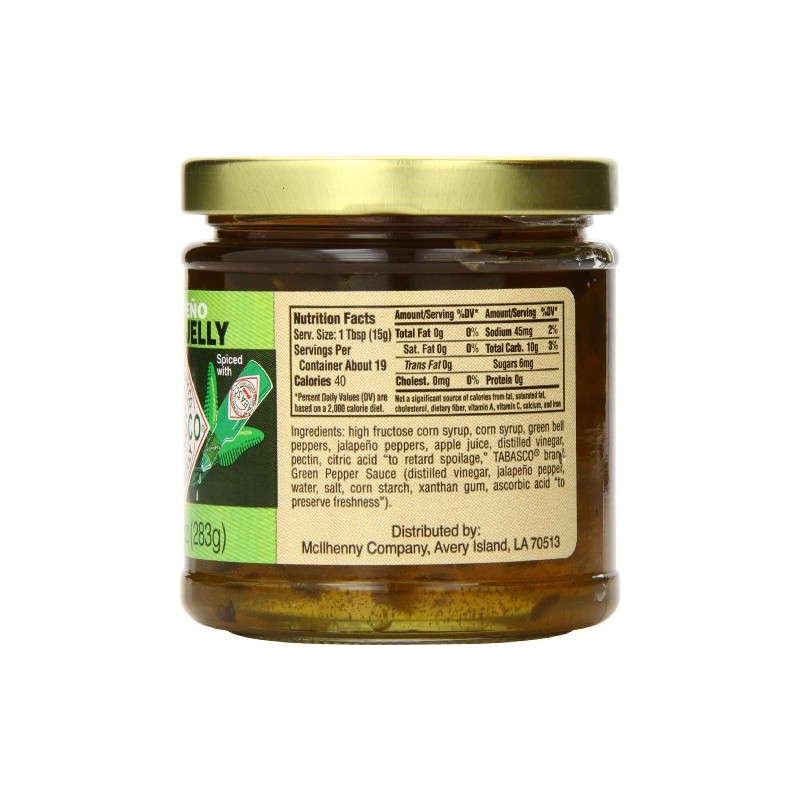TABASCO® Brand Mild Pepper Jelly, 10 oz (Pack of 1)