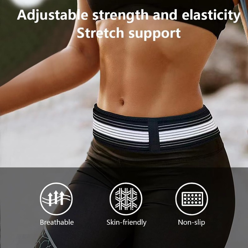 TOEECY Abdominal Belt Waist Support Belly Belt Breathable and Comfortable